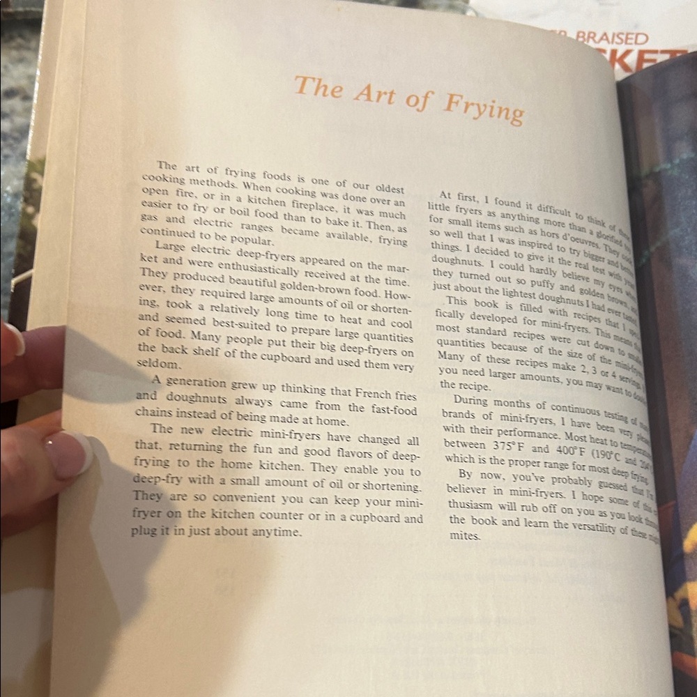 Deep-Fry 1977 Cookery Hardback Book- Bonus Cuisine at Home cookbook - Picture 10 of 16